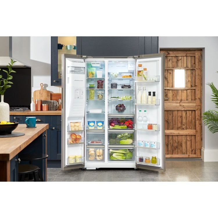 Haier HRF-636IM6 American Fridge Freezer With Ice And Water Dispenser
