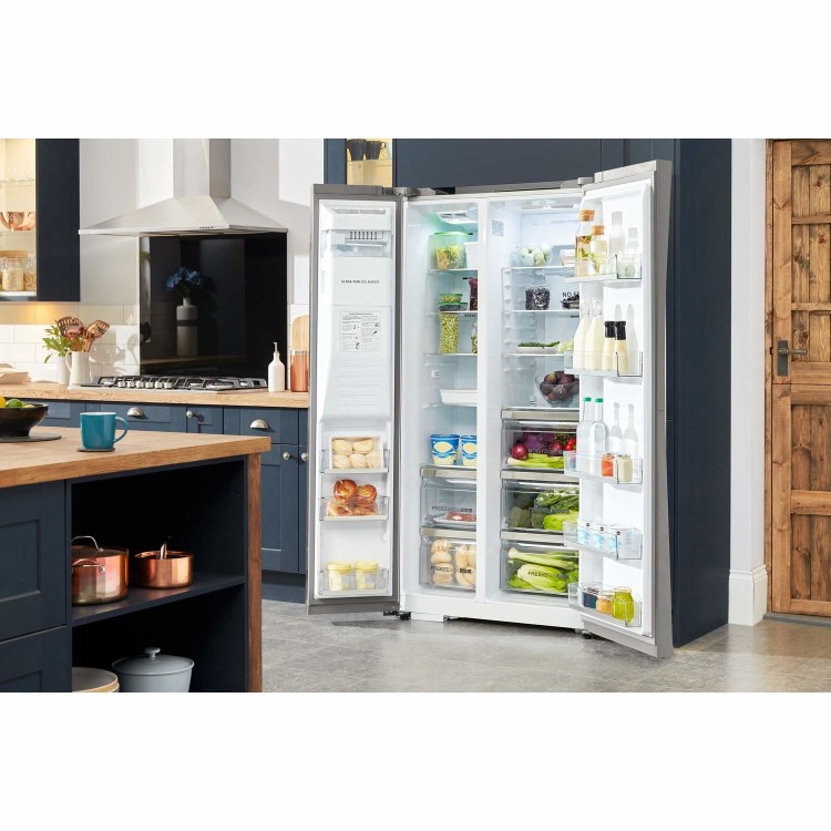 Haier HRF-636IM6 American Fridge Freezer With Ice And Water Dispenser