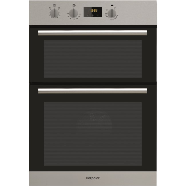 Hotpoint DD2540IX Electric BuiltIn Double Oven Stainless Steel