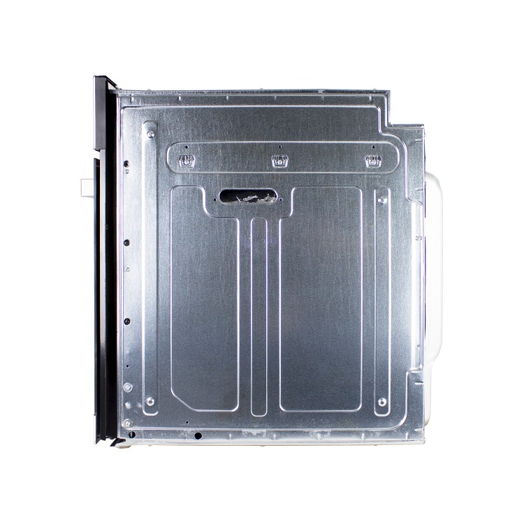 Refurbished electriQ EQBIOPYROVSTEEL 60cm Single Built In Electric Oven Stainless Steel