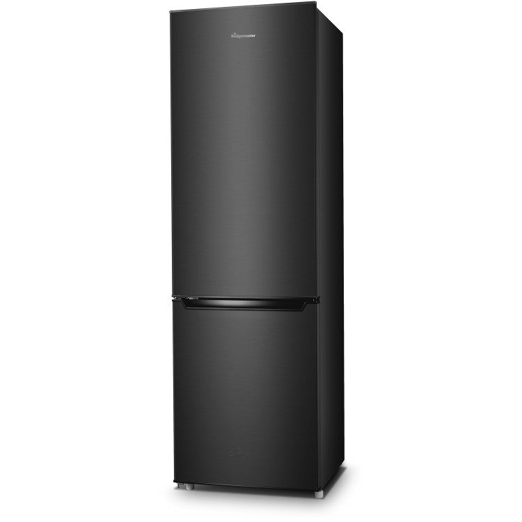GRADE A2 - Fridgemaster MC55264AB 180x56cm 264L Freestanding Fridge Freezer - Black