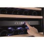 Refurbished Amica AWC600BL Freestanding 46 Bottle Dual Zone Wine Cooler