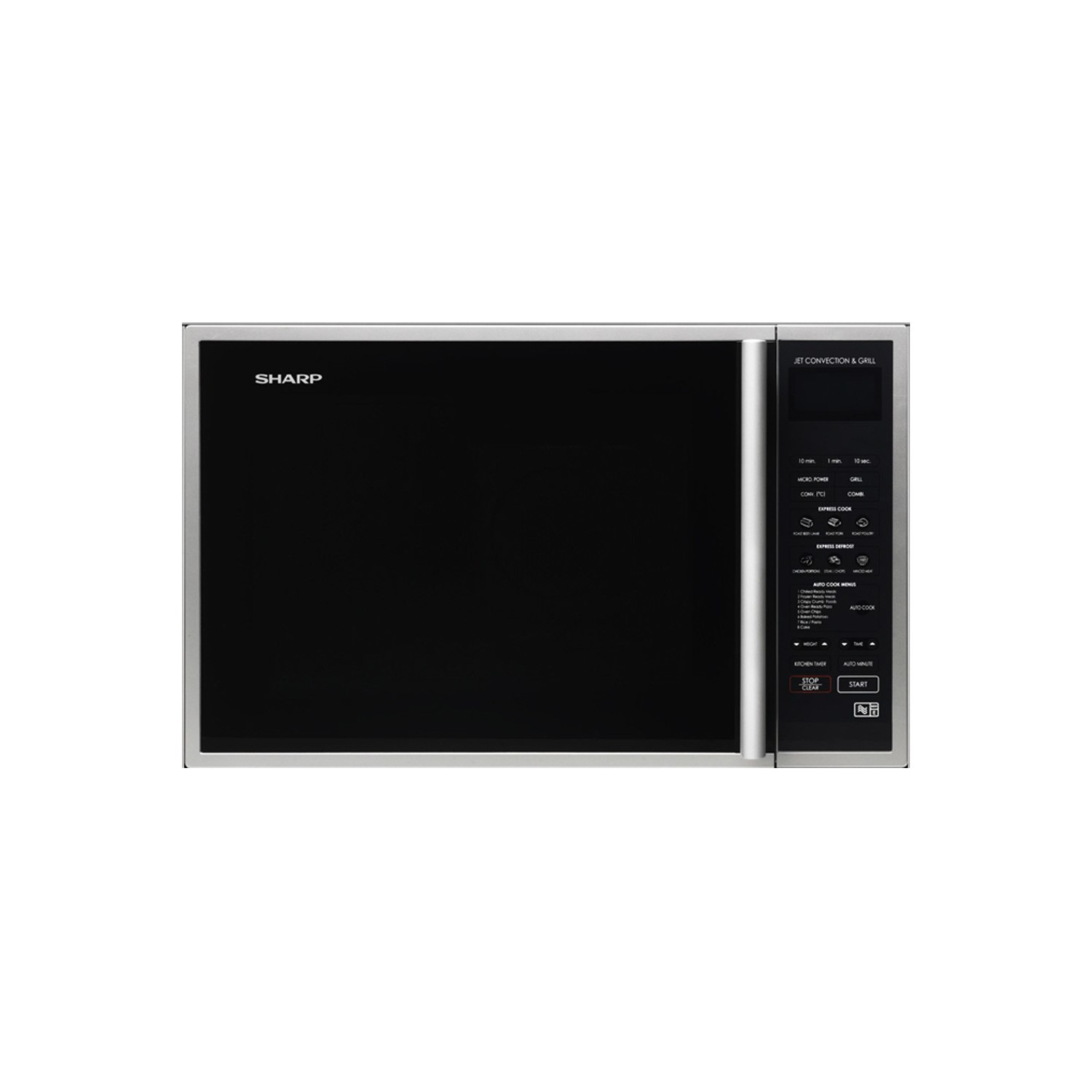 Sharp 40L Digital Combination Microwave Oven Silver & Black R959SLMAA