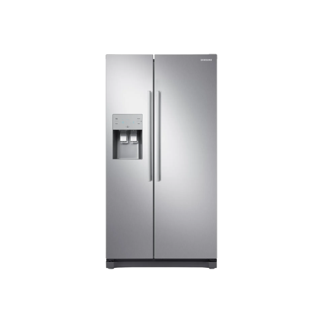 GRADE A2 - Samsung 501 Litre American Fridge Freezer - Silver