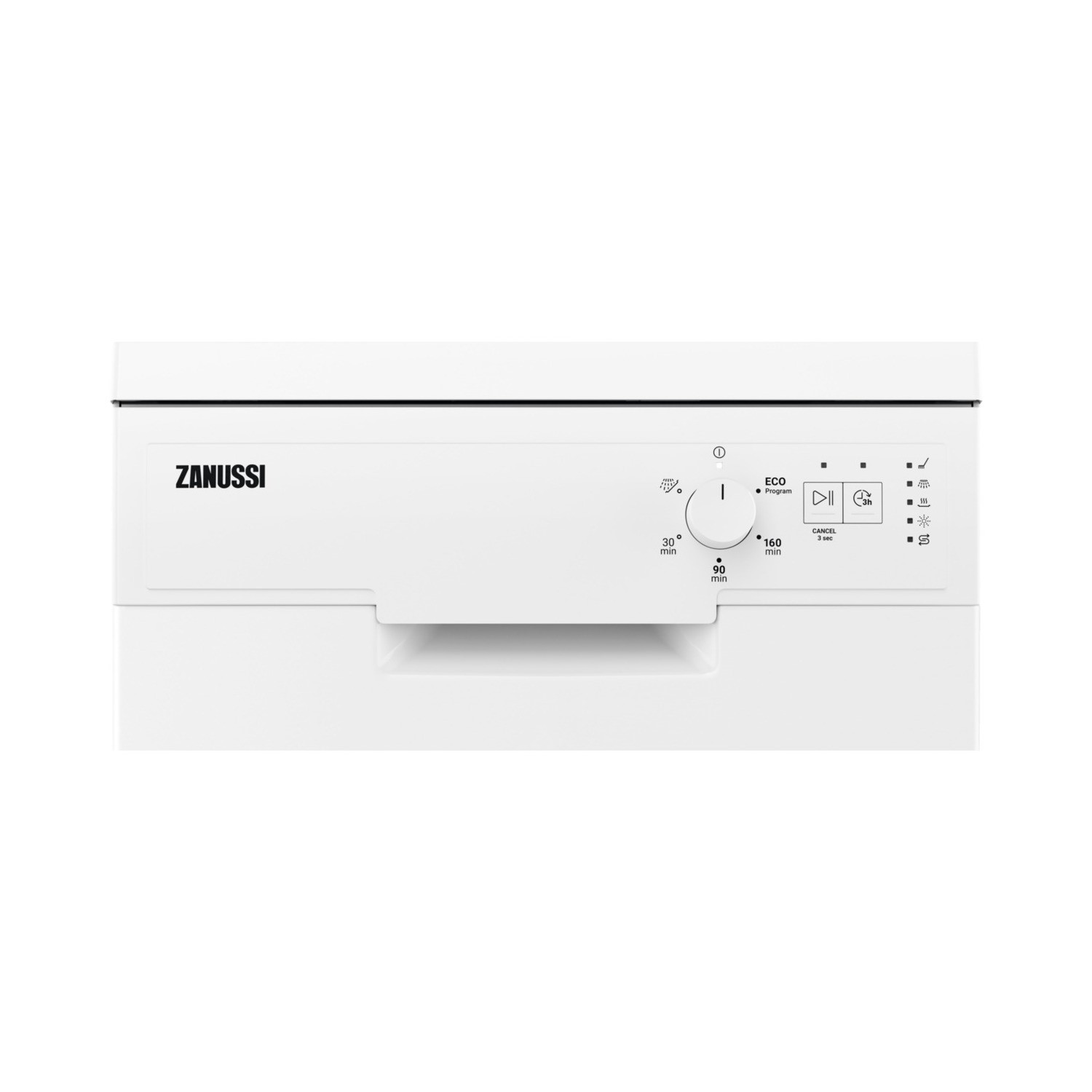 Zanussi Dishwashers 10 Place Settings Freestanding Dishwasher White