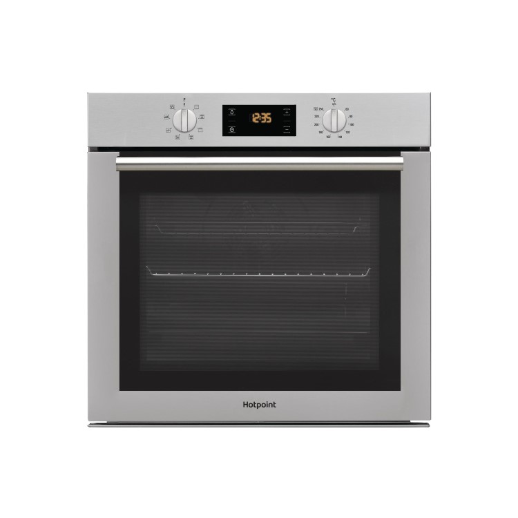 GRADE A2 - Hotpoint SA4544HIX 8 Function Electric Built-in Single Oven - Stainless Steel