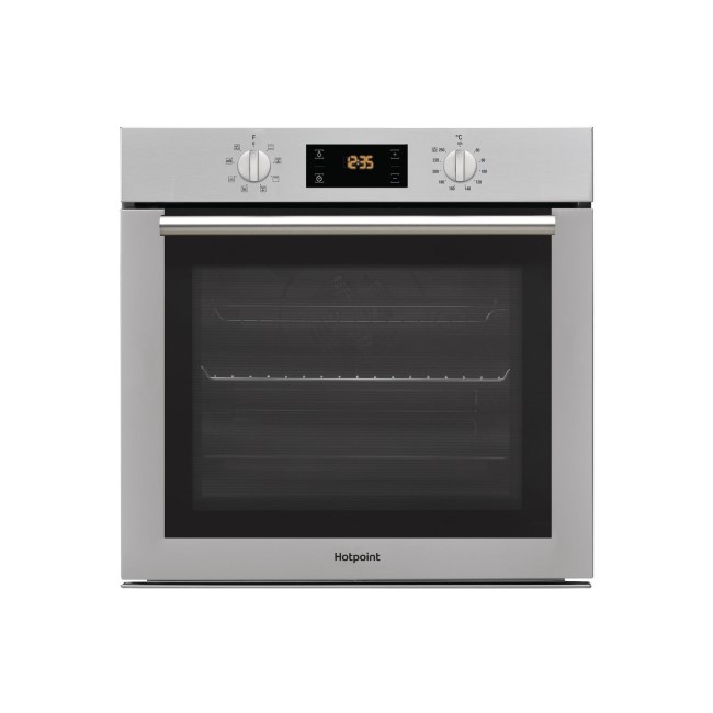 Hotpoint SA4544HIX Electric Fan Assisted Single Oven - Stainless Steel