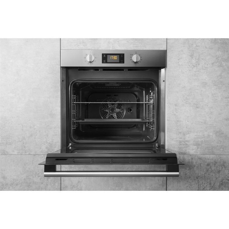GRADE A2 - Hotpoint SA4544HIX 8 Function Electric Built-in Single Oven - Stainless Steel