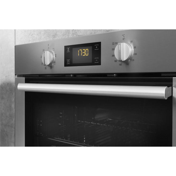 GRADE A2 - Hotpoint SA4544HIX 8 Function Electric Built-in Single Oven - Stainless Steel