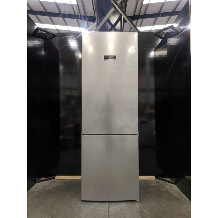 Refurbished Bosch Series 4 KGN49XLEA Freestanding 435 Litre 70/30 Frost Free Fridge Freezer Stainless Steel
