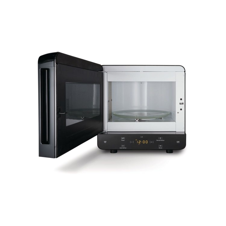 GRADE A2 - Hotpoint MWH1331B XtraSpace Curve 13L Digital Microwave - Black