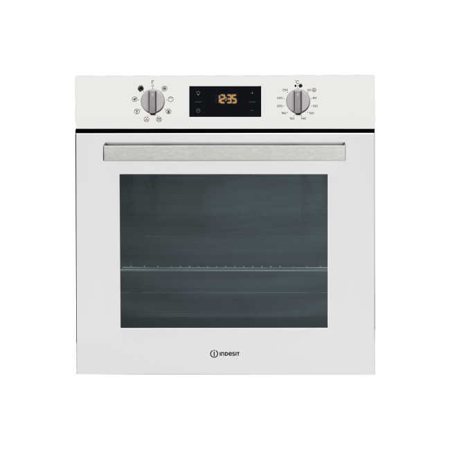Refurbished Indesit IFW6340WHUK 60cm Single Built In Electric Oven White