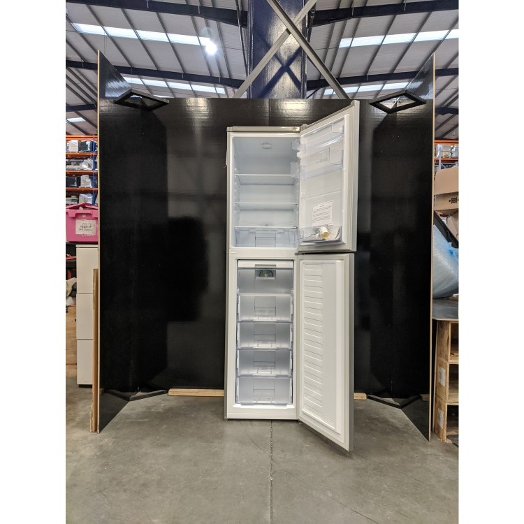 Refurbished Beko CFG1501S Freestanding 268 Litre 60/40 Fridge Freezer Silver