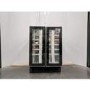 Refurbished Hoover HWCB60DUK/N Integrated 46 Bottle Dual Zone Wine Cooler Black