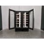 Refurbished Hoover HWCB60DUK/N Integrated 46 Bottle Dual Zone Wine Cooler Black