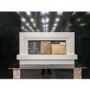 GRADE A2 - White Freestanding Alexa Electric Fireplace with LED Lights- Amberglo