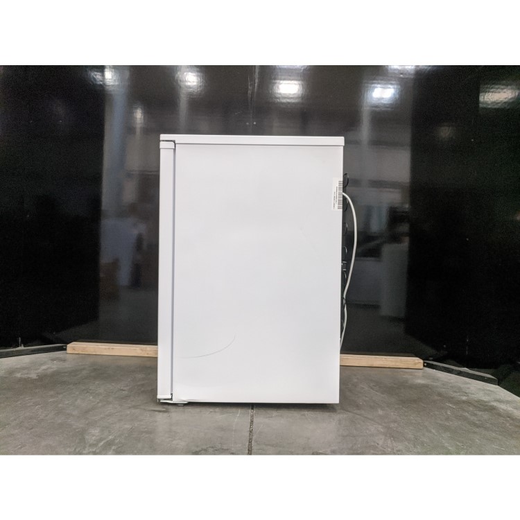 Refurbished Hotpoint H55VM1110WUK1 Freestanding 121 Litre Under Counter Fridge With Icebox White 