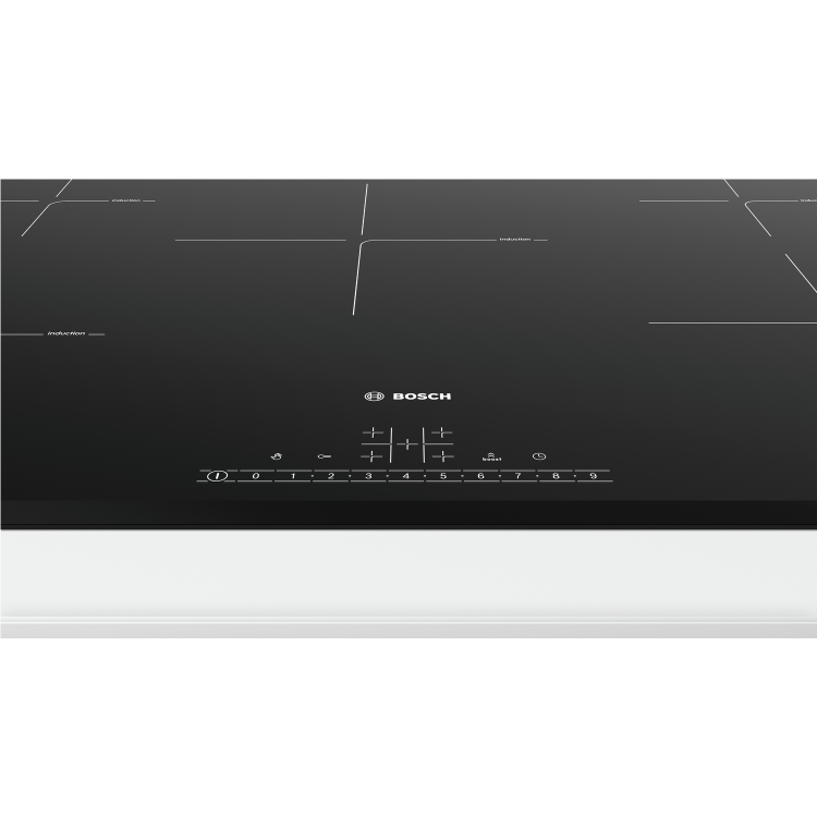 GRADE A2 - Bosch PIV851FB1E Serie 6 802mm Five Zone Induction Hob With Three Bevelled Edges