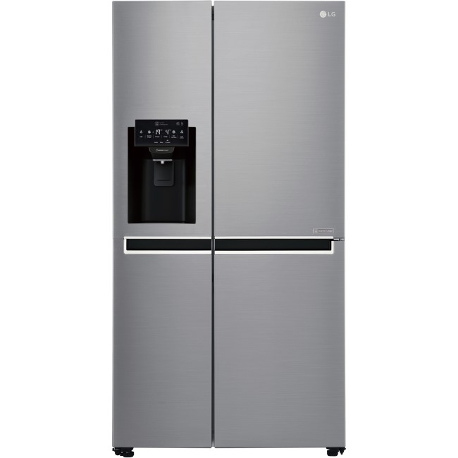 GRADE A3 - LG GSL761PZXV Side-by-side American Fridge Freezer With Non-plumb Ice & Water Dispenser Shiny Steel
