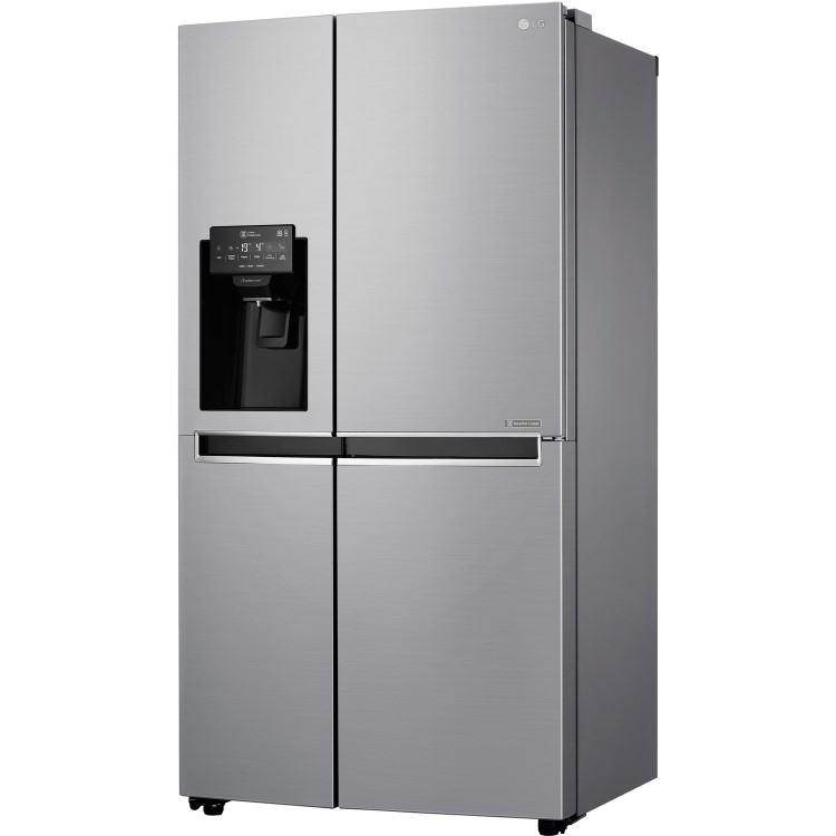 GRADE A2 - LG GSL761PZXV Side-by-side American Fridge Freezer With Non-plumb Ice & Water Dispenser Shiny Steel