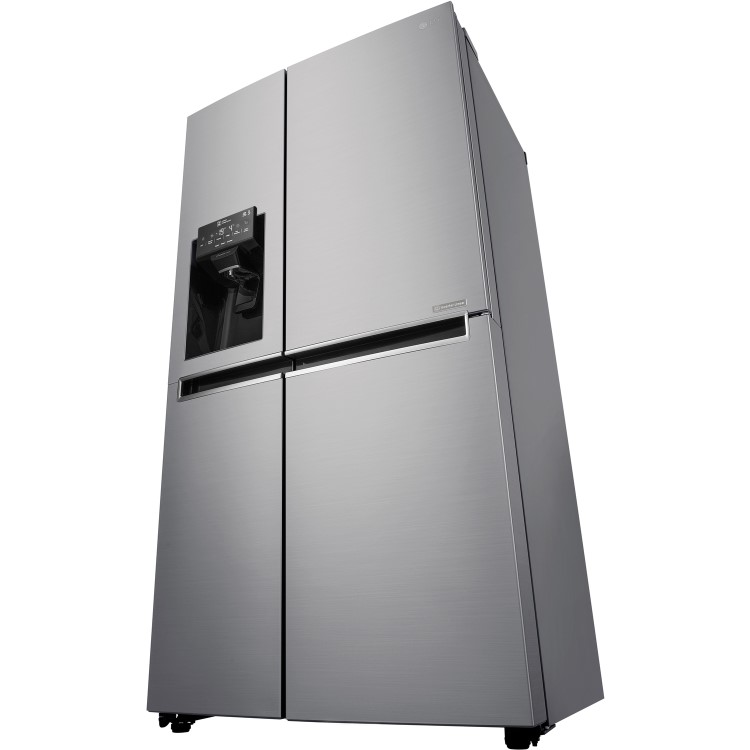 GRADE A2 - LG GSL761PZXV Side-by-side American Fridge Freezer With Non-plumb Ice & Water Dispenser Shiny Steel