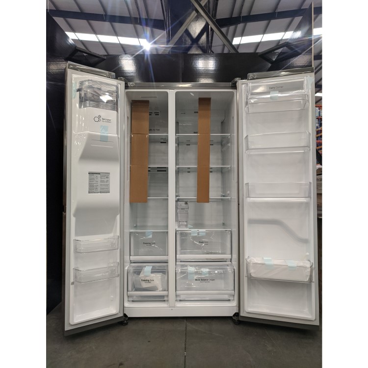Refurbished LG GSL761PZXV Freestanding 601 Litre American Fridge Freezer
