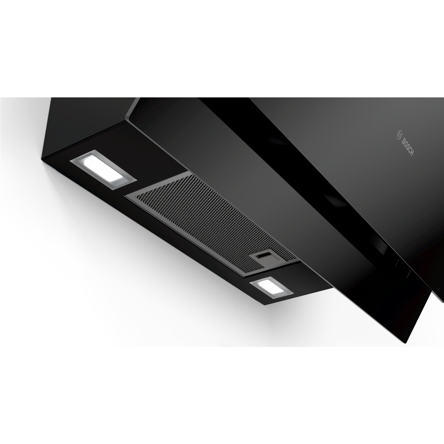 Bosch Series 4 60cm Touch Control Angled Chimney Cooker Hood Black