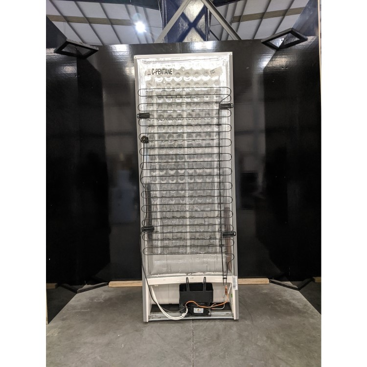 Refurbished Hotpoint FFU3DX1 Freestanding 446 Litre 60/40 Fridge Freezer Stainless Steel