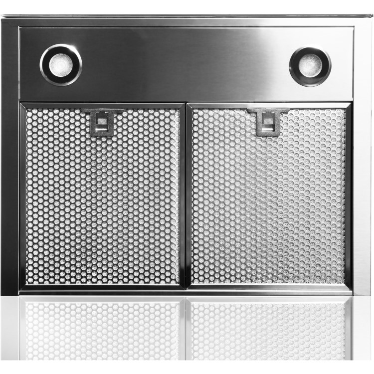 GRADE A3 - Hotpoint PHBS68FLTIX Box Design Touch Control 60cm Chimney Cooker Hood Stainless Steel