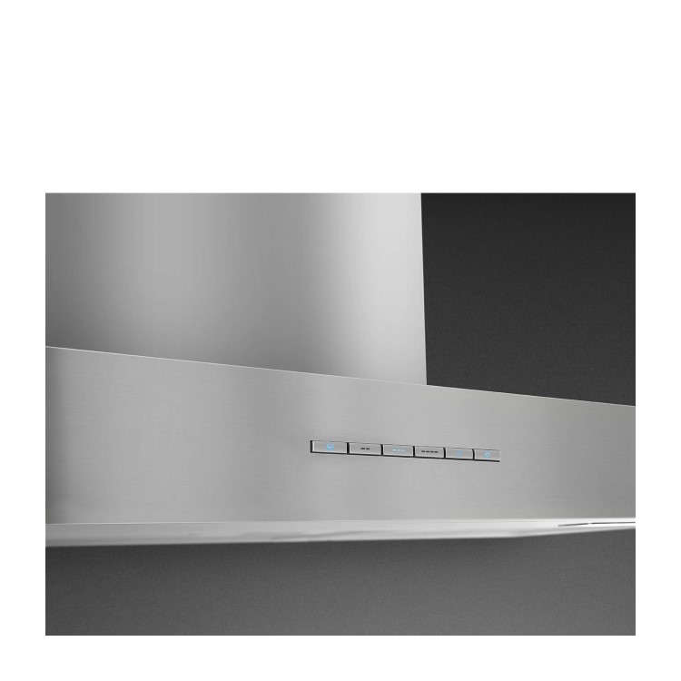 Refurbished Smeg KBT700XE 70cm Slimline Chimney Cooker Hood Stainless Steel