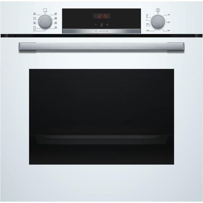 Bosch Series 4 Electric Single Oven with Catalytic Cleaning - White