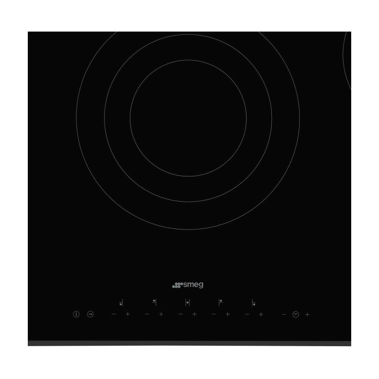 Smeg SE395ETB 90cm 5 Zone Ceramic Hob