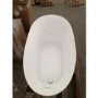 GRADE A2 - Freestanding Single Ended Slipper Bath 1700 x 830mm - Lotus