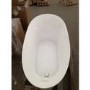 GRADE A2 - Freestanding Single Ended Slipper Bath 1700 x 830mm - Lotus