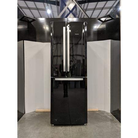 Refurbished Hotpoint FFU3DK1 Freestanding 446 Litre 60/40 Frost Free Fridge Freezer Black