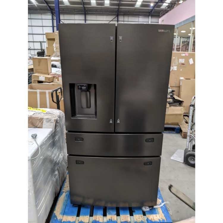 Refurbished Samsung RF24R7201B1 Freestanding 636 Litre Frost Free American Fridge Freezer Black