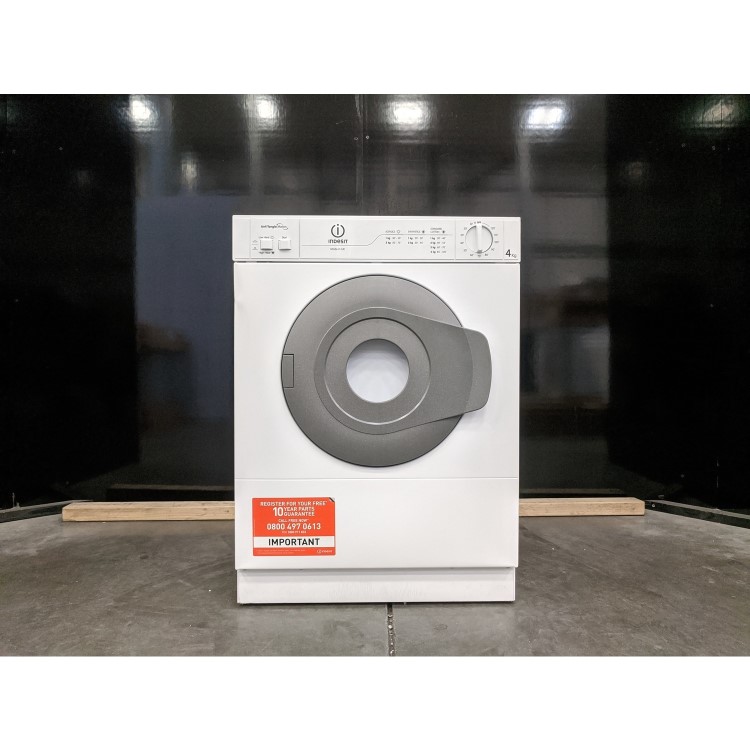 Refurbished Indesit NIS41V Freestanding Front Vented 4KG Tumble Dryer White
