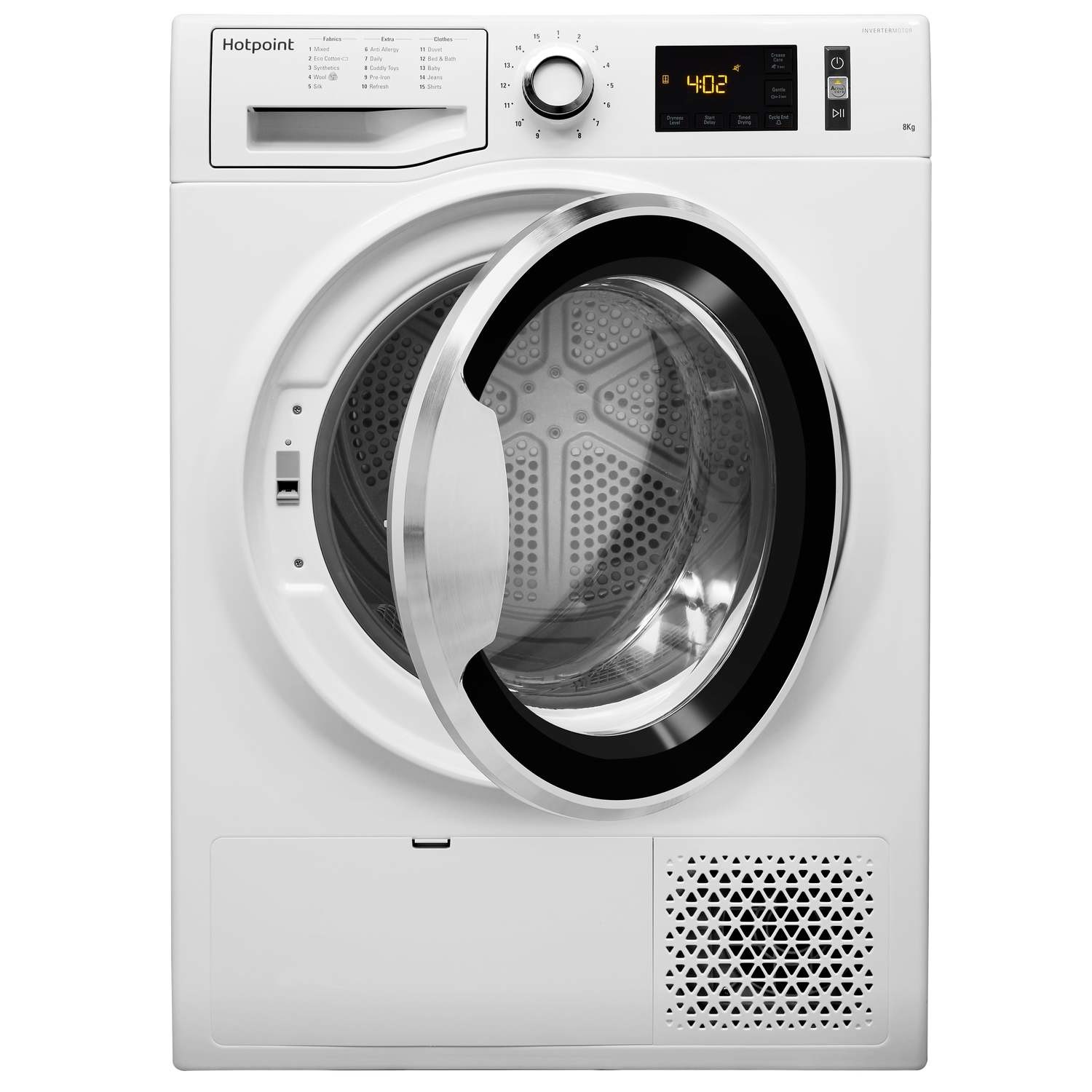 Hotpoint ActiveCare 8kg Heat Pump Tumble Dryer White NTM1182XB