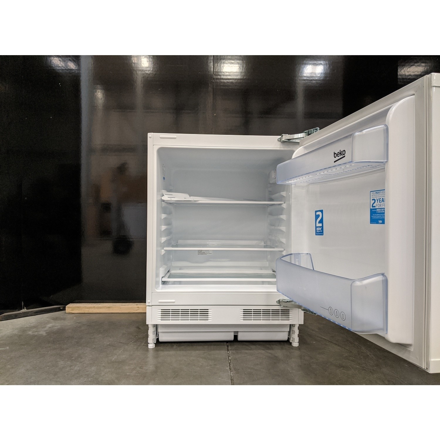 Refurbished Beko BLSF3682 Integrated 128 Litre Under Counter Larder