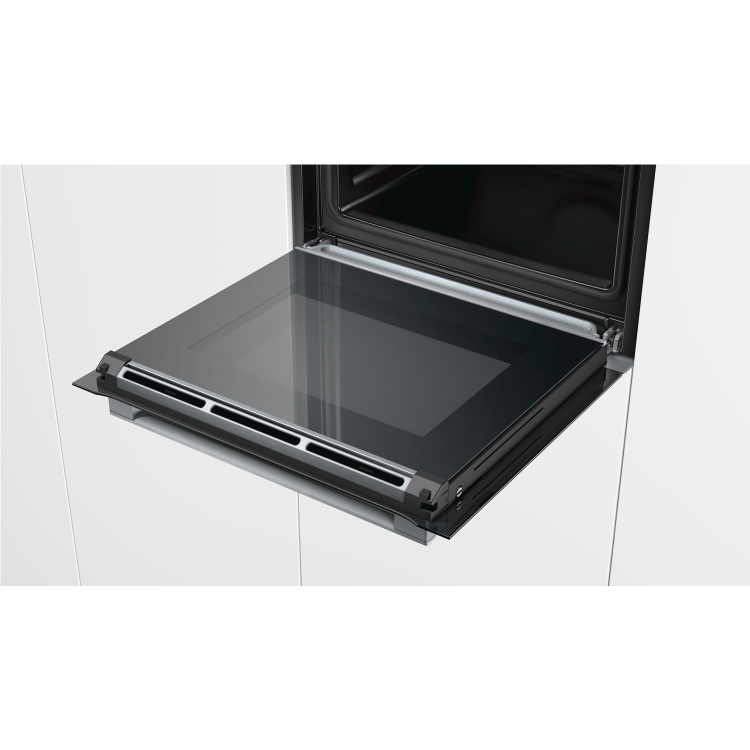 Bosch HRG6769S6B Series 8 Self Cleaning Single Oven with Steam Function - Stainless Steel