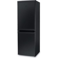 Indesit 208 Litre 60/40 Freestanding Fridge Freezer - Black Indesit 208 Litre 60/40 Freestanding Fridge Freezer - Black