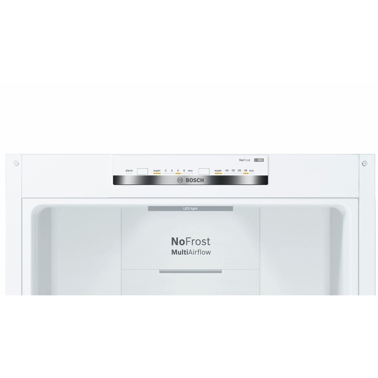 Refurbished Bosch Serie 4 KGN39VLEAG Freestanding 366 Litre 70/30 Frost Free Fridge Freezer