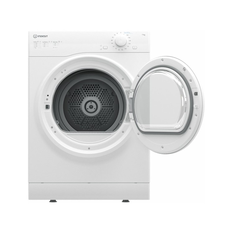 Refurbished Indesit I1D80WUK Freestanding Vented 8KG Tumble Dryer White