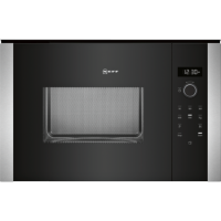 Refurbished Neff N50 HLAWD53N0B Built In 25L 900W Compact Microwave Oven Stainless Steel Refurbished Neff N50 HLAWD53N0B Built In 25L 900W Compact Microwave Oven Stainless Steel