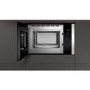 Refurbished Neff N50 HLAWD53N0B Built In 25L 900W Compact Microwave Oven Stainless Steel
