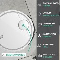 Xiaomi S Series Smart WiFi Laser LDS Navigation Robot Vacuum Cleaner 2000Pa 5200 mAH Battery 