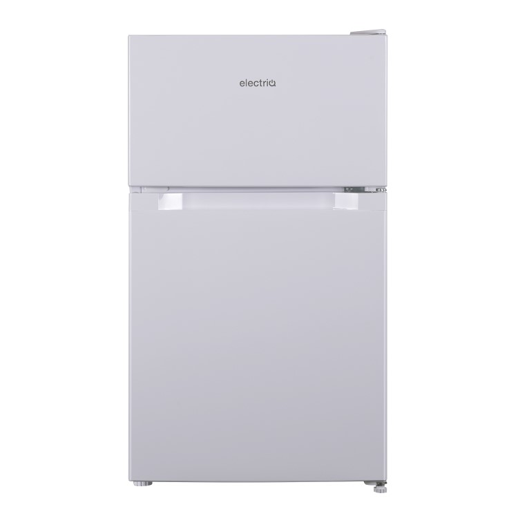 Refurbished electriQ Eiqucffwh Freestanding 86 Litre 60/40 Fridge Freezer
