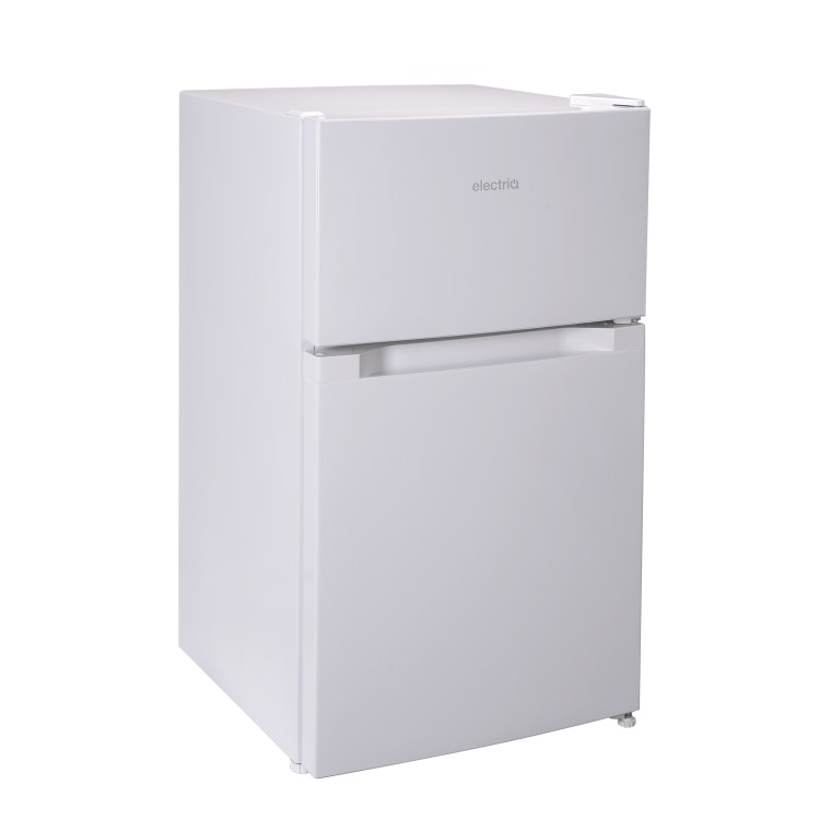 Refurbished electriQ Eiqucffwh Freestanding 86 Litre 60/40 Fridge Freezer