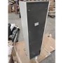 GRADE A2 - White Wood Effect Wall Mounted Tall Bathroom Cabinet 400mm - Boston