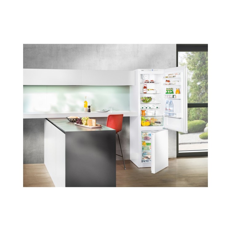 Liebherr 338 Litre 70/30 Freestanding Fridge Freezer - White